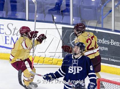 Thumbnail 1 in St. John's Prep vs. Boston College High (MIAA Division 1A Semifinal) photogallery.