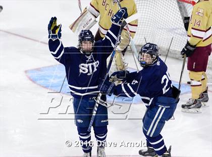 Thumbnail 2 in St. John's Prep vs. Boston College High (MIAA Division 1A Semifinal) photogallery.