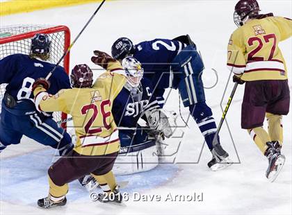 Thumbnail 1 in St. John's Prep vs. Boston College High (MIAA Division 1A Semifinal) photogallery.