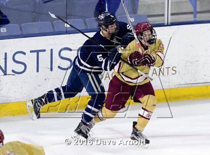Thumbnail 2 in St. John's Prep vs. Boston College High (MIAA Division 1A Semifinal) photogallery.