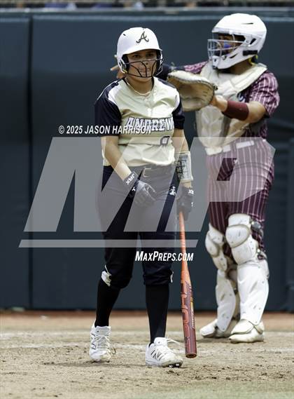 Thumbnail 3 in Andrews vs. Calallen (UIL Softball 4A D1 Final) photogallery.