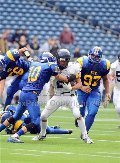 Thumbnail 2 in Cascade Christian vs. Fife (Emerald City Kickoff Classic) photogallery.