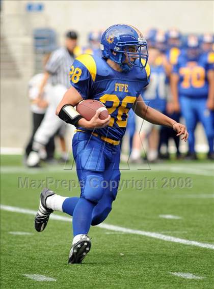 Thumbnail 1 in Cascade Christian vs. Fife (Emerald City Kickoff Classic) photogallery.