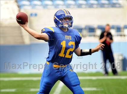 Thumbnail 2 in Cascade Christian vs. Fife (Emerald City Kickoff Classic) photogallery.
