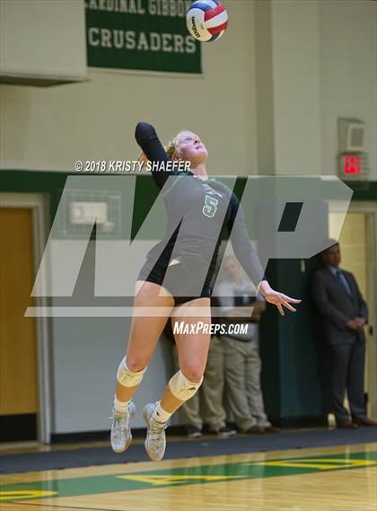 Thumbnail 3 in Green Hope vs. Cardinal Gibbons (NCHSAA 4A Semifinal) photogallery.