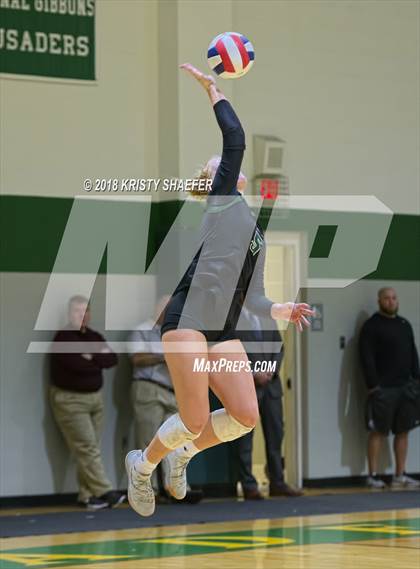 Thumbnail 3 in Green Hope vs. Cardinal Gibbons (NCHSAA 4A Semifinal) photogallery.