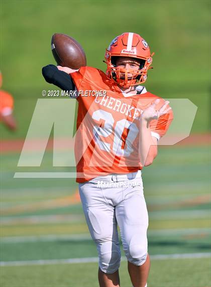 Thumbnail 3 in St. Joseph Regional @ Cherokee (Scrimmage) photogallery.