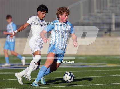 Thumbnail 1 in China Spring vs. Navasota (Sulphur Springs 4A Elite Invitational) photogallery.
