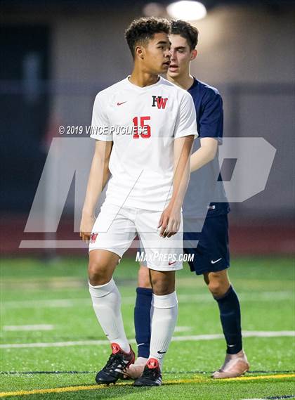Thumbnail 1 in Harvard-Westlake @ Notre Dame (SO) (ND Senior Night) photogallery.