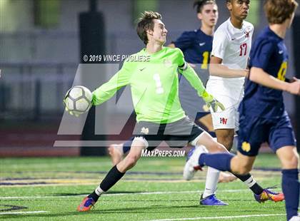 Thumbnail 1 in Harvard-Westlake @ Notre Dame (SO) (ND Senior Night) photogallery.