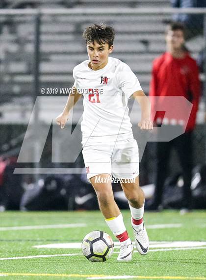 Thumbnail 1 in Harvard-Westlake @ Notre Dame (SO) (ND Senior Night) photogallery.