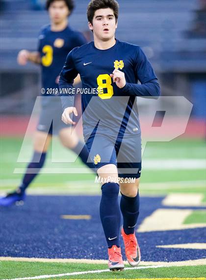 Thumbnail 3 in Harvard-Westlake @ Notre Dame (SO) (ND Senior Night) photogallery.