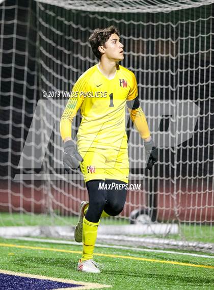 Thumbnail 1 in Harvard-Westlake @ Notre Dame (SO) (ND Senior Night) photogallery.