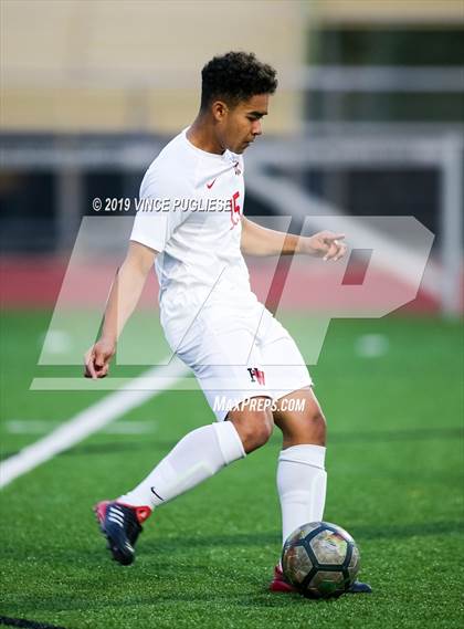 Thumbnail 3 in Harvard-Westlake @ Notre Dame (SO) (ND Senior Night) photogallery.