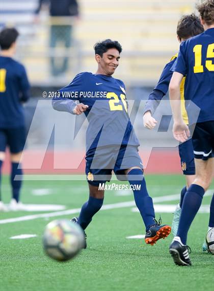 Thumbnail 3 in Harvard-Westlake @ Notre Dame (SO) (ND Senior Night) photogallery.