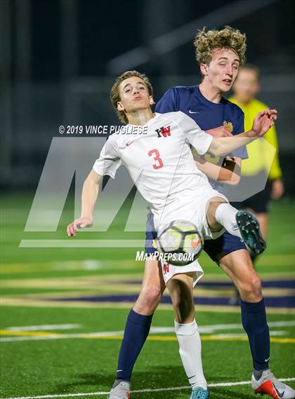 Thumbnail 2 in Harvard-Westlake @ Notre Dame (SO) (ND Senior Night) photogallery.