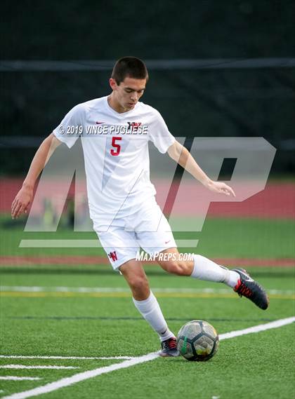 Thumbnail 3 in Harvard-Westlake @ Notre Dame (SO) (ND Senior Night) photogallery.