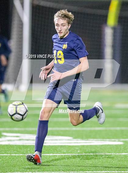 Thumbnail 1 in Harvard-Westlake @ Notre Dame (SO) (ND Senior Night) photogallery.