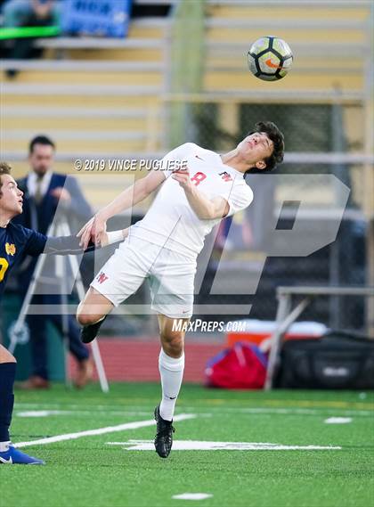 Thumbnail 2 in Harvard-Westlake @ Notre Dame (SO) (ND Senior Night) photogallery.