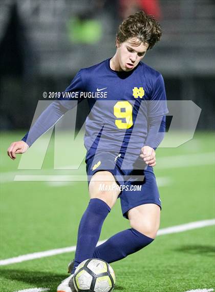 Thumbnail 1 in Harvard-Westlake @ Notre Dame (SO) (ND Senior Night) photogallery.