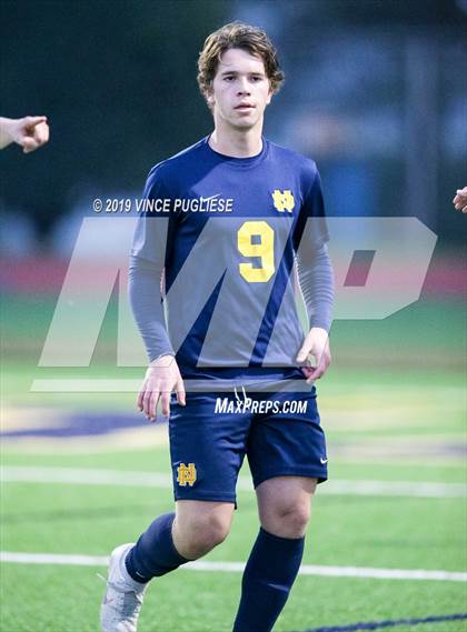 Thumbnail 1 in Harvard-Westlake @ Notre Dame (SO) (ND Senior Night) photogallery.