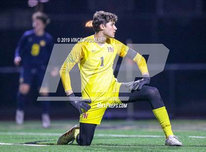 Thumbnail 1 in Harvard-Westlake @ Notre Dame (SO) (ND Senior Night) photogallery.