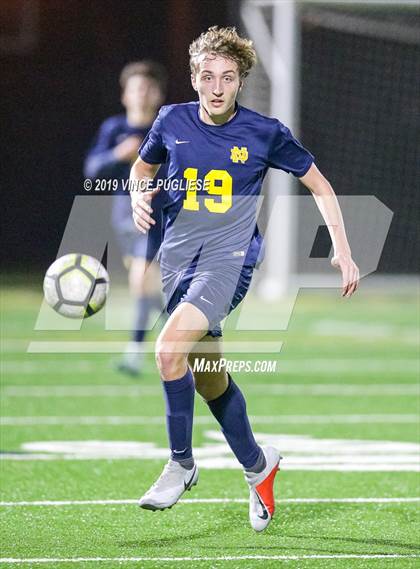 Thumbnail 3 in Harvard-Westlake @ Notre Dame (SO) (ND Senior Night) photogallery.