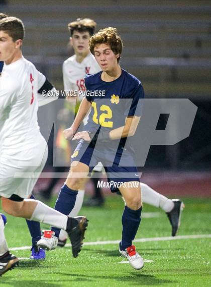 Thumbnail 3 in Harvard-Westlake @ Notre Dame (SO) (ND Senior Night) photogallery.
