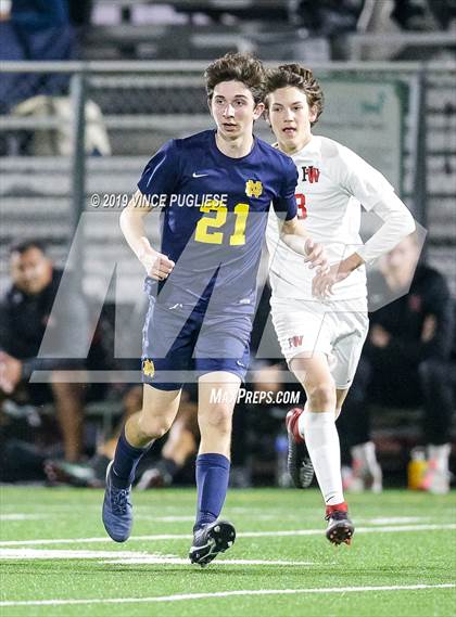 Thumbnail 3 in Harvard-Westlake @ Notre Dame (SO) (ND Senior Night) photogallery.
