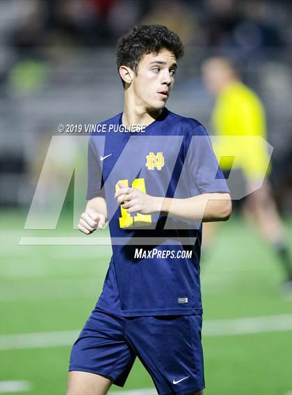 Thumbnail 3 in Harvard-Westlake @ Notre Dame (SO) (ND Senior Night) photogallery.