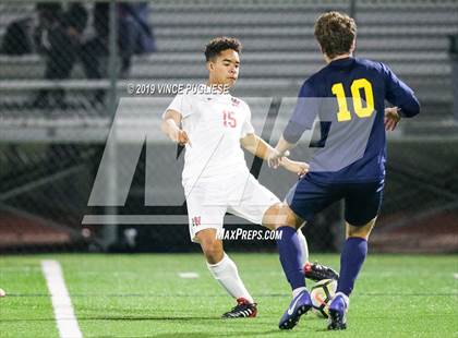 Thumbnail 3 in Harvard-Westlake @ Notre Dame (SO) (ND Senior Night) photogallery.