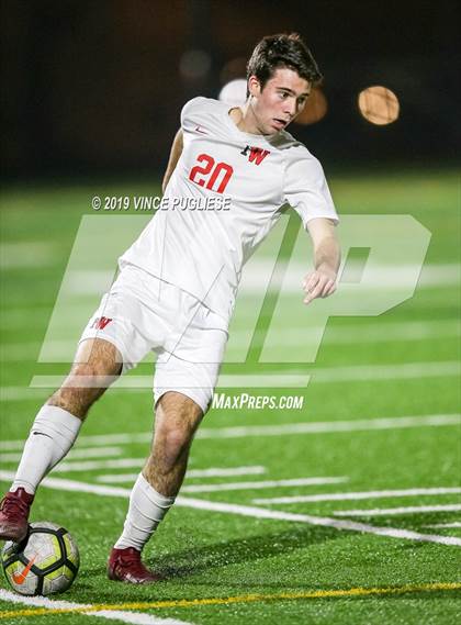Thumbnail 1 in Harvard-Westlake @ Notre Dame (SO) (ND Senior Night) photogallery.
