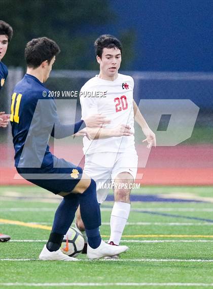 Thumbnail 1 in Harvard-Westlake @ Notre Dame (SO) (ND Senior Night) photogallery.