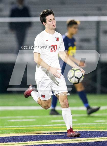 Thumbnail 2 in Harvard-Westlake @ Notre Dame (SO) (ND Senior Night) photogallery.