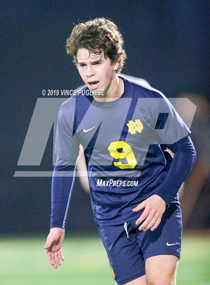 Thumbnail 1 in Harvard-Westlake @ Notre Dame (SO) (ND Senior Night) photogallery.