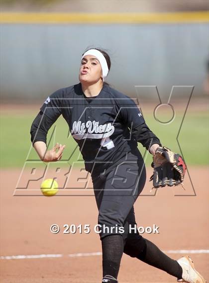 Thumbnail 1 in Mountain View vs Vista Grande (Tucson Badger Invitational) photogallery.