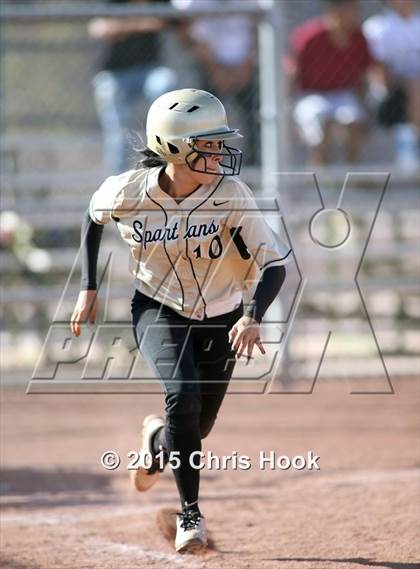 Thumbnail 3 in Mountain View vs Vista Grande (Tucson Badger Invitational) photogallery.
