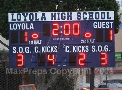 Thumbnail 2 in Wilson @ Loyola (CIF SS Playoffs) photogallery.
