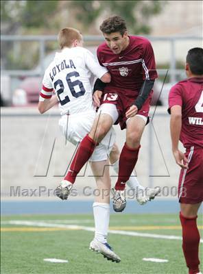 Thumbnail 1 in Wilson @ Loyola (CIF SS Playoffs) photogallery.