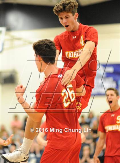 Thumbnail 1 in Cathedral Catholic vs. Corona del Mar (CIF SoCal Regional D1 Playoff) photogallery.
