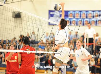 Thumbnail 1 in Cathedral Catholic vs. Corona del Mar (CIF SoCal Regional D1 Playoff) photogallery.