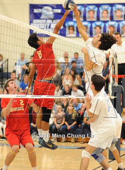 Thumbnail 1 in Cathedral Catholic vs. Corona del Mar (CIF SoCal Regional D1 Playoff) photogallery.