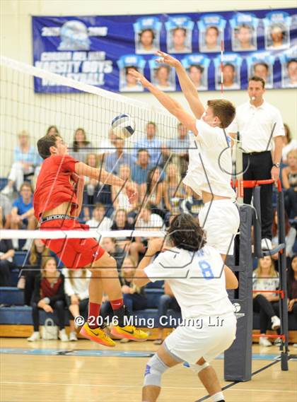 Thumbnail 1 in Cathedral Catholic vs. Corona del Mar (CIF SoCal Regional D1 Playoff) photogallery.