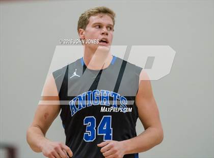 Thumbnail 2 in Gill St. Bernard's @ Don Bosco Prep (Hoop Group Tip Off Classic) photogallery.