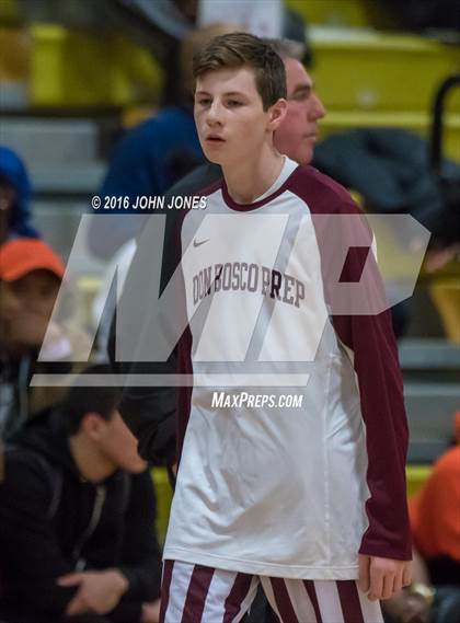 Thumbnail 1 in Gill St. Bernard's @ Don Bosco Prep (Hoop Group Tip Off Classic) photogallery.