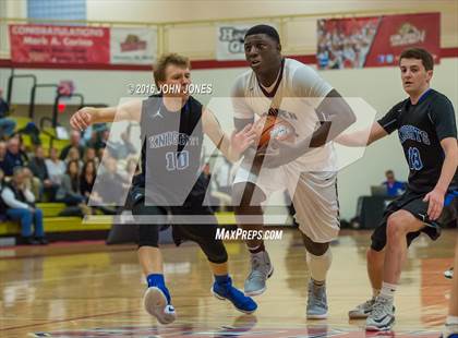 Thumbnail 2 in Gill St. Bernard's @ Don Bosco Prep (Hoop Group Tip Off Classic) photogallery.