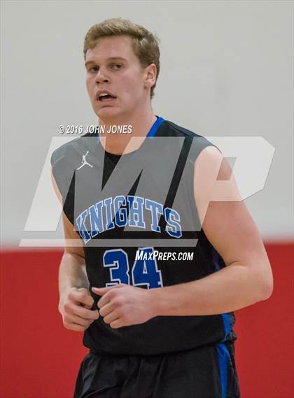 Thumbnail 2 in Gill St. Bernard's @ Don Bosco Prep (Hoop Group Tip Off Classic) photogallery.