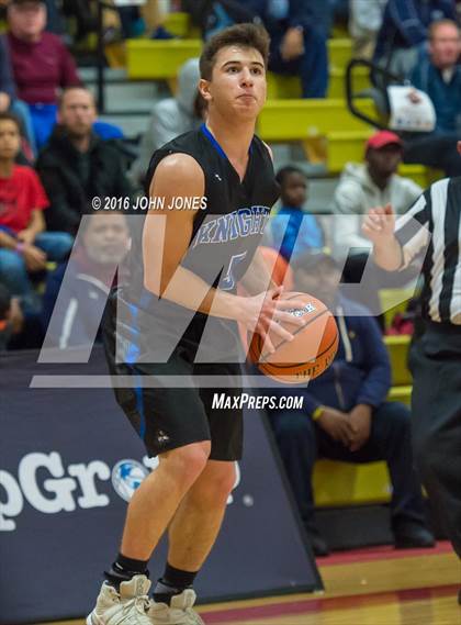 Thumbnail 1 in Gill St. Bernard's @ Don Bosco Prep (Hoop Group Tip Off Classic) photogallery.