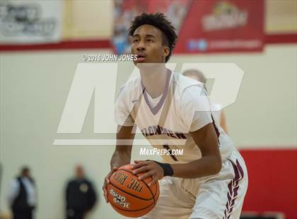 Thumbnail 2 in Gill St. Bernard's @ Don Bosco Prep (Hoop Group Tip Off Classic) photogallery.