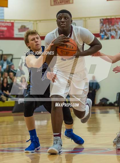 Thumbnail 3 in Gill St. Bernard's @ Don Bosco Prep (Hoop Group Tip Off Classic) photogallery.